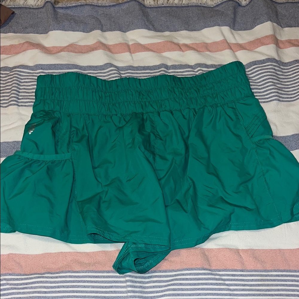 Women's Green Shorts